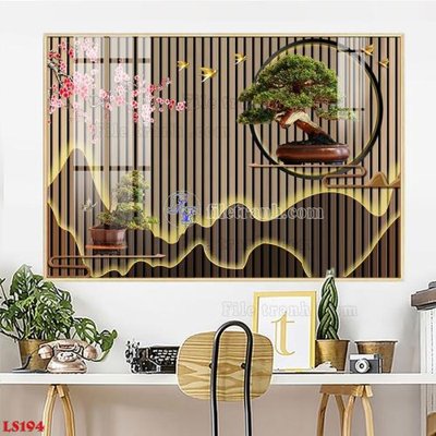 Download file gốc File in tranh tường giả lam sóng led LS194 (độ nét cao)