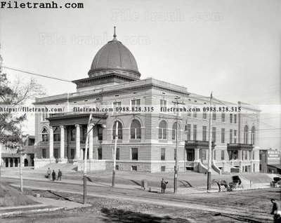 File in ấn Little Rock Garbage_ 1908 (bản gốc) sắc nét