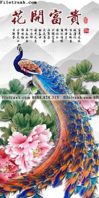 Download file Loi vao buc tranh con cong 202 (gốc) in mica bàn thờ