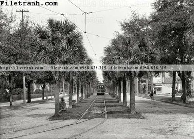 Download file gốc Low Speed Rail_ 1903 (in lụa) tranh 3D