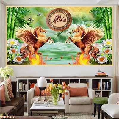 File tranh File mã đáo thành công MD1319 (bản gốc) trang trí văn phòng