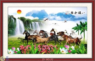 File gốc File mã đáo thành công MD132 (trang trí) phòng trẻ em