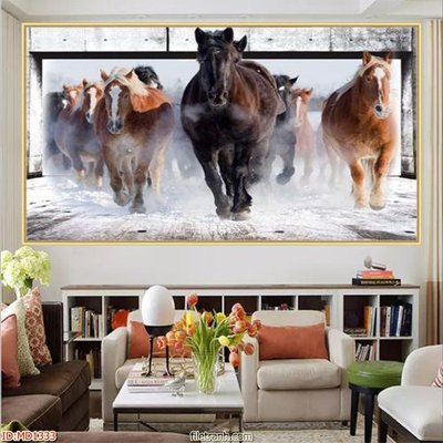 File tranh File mã đáo thành công MD1333 (gốc) phong cách tối giản