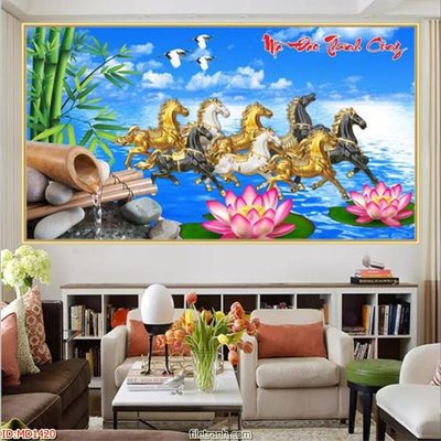 File tranh gốc File mã đáo thành công MD1420 (sắc nét từng chi tiết)