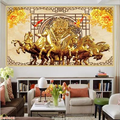 File tranh File mã đáo thành công MD1441 (file gốc) chuẩn màu in