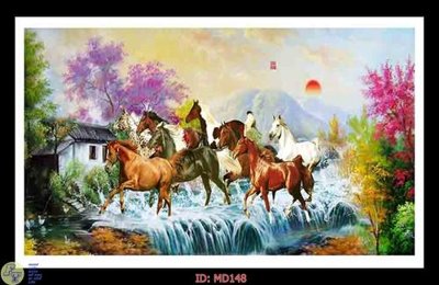 File tranh File mã đáo thành công MD148 (gốc) chủ đề trừu tượng