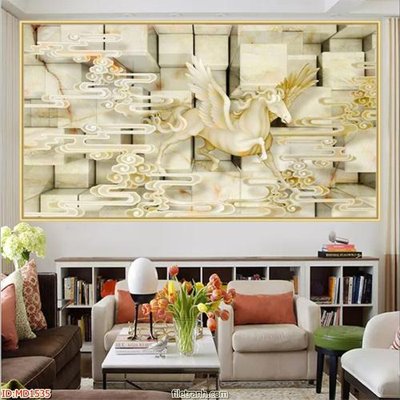 File tranh File mã đáo thành công MD1535 (bản gốc) treo tường