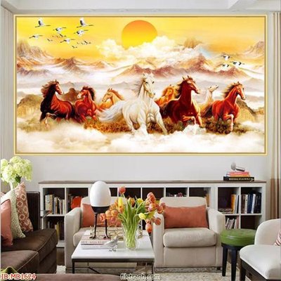 File tranh File mã đáo thành công MD1624 (gốc) chủ đề trừu tượng