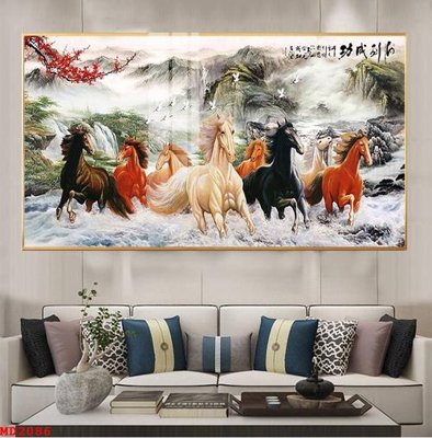 File ảnh File mã đáo thành công MD2086 (gốc) in decal dán tường