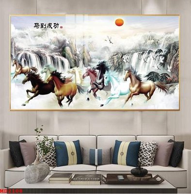 Tải file File mã đáo thành công MD2108 (PSD) cho in tranh kính