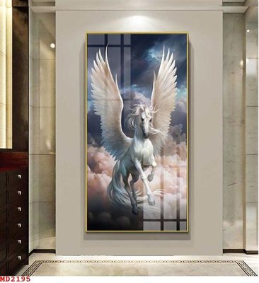 File tranh File mã đáo thành công MD2195 (bản gốc) in lụa 3D