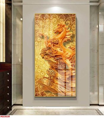 File tranh File mã đáo thành công MD3039 (gốc) chủ đề động vật