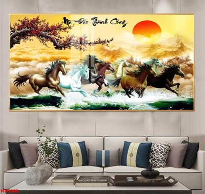 File tranh in tráng gương File mã đáo thành công MD3088 (siêu nét)