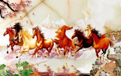 File tranh File mã đáo thành công MD309 (bản gốc) treo quán cafe