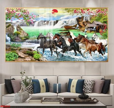 Ảnh gốc file in lụa File mã đáo thành công MD3211 chi tiết