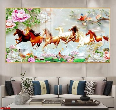 File gốc File mã đáo thành công MD3268 (in lụa) trang trí tường