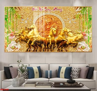 File tranh File mã đáo thành công MD3285 (file gốc) chủ đề phong thủy