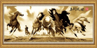 File tranh File mã đáo thành công MD6085 (gốc) chủ đề thiên nhiên