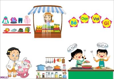 File tranh File tranh mầm non lớp học trường học MN117 (gốc) phong cách tối giản