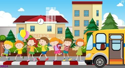 Tải file File tranh mầm non lớp học trường học MN24 (gốc) chủ đề phong thủy