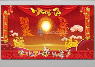 File PSD file in banner phông mừng thọ MT327 (bản gốc) độ phân giải cao