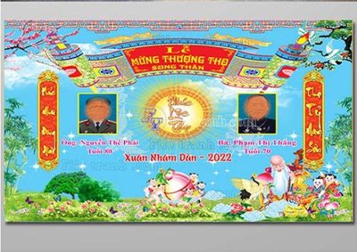 Tệp tin gốc file in banner phông mừng thọ MT335 (chất lượng cao) file in banner phông mừng thọ MT335