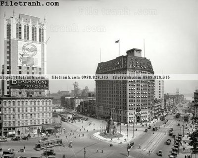 Tải file gốc Motown Rising_ 1918 (in tráng gương) siêu đẹpFile tranh gốc Motown Rising_ 1918 chất lượng cao