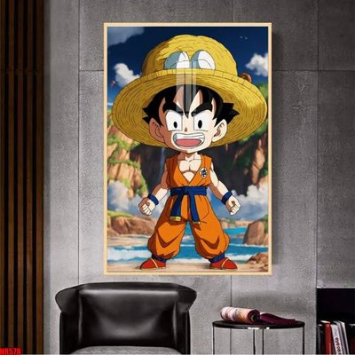 Tải file File tranh hoạt hình Anime 7 viên ngọc rồng Dragon Ball NR578 (PSD) cho in ấn quảng cáo