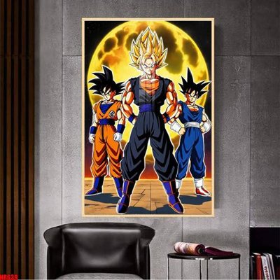 Tải file File tranh hoạt hình Anime 7 viên ngọc rồng Dragon Ball NR639 (gốc) làm tranh trang trí