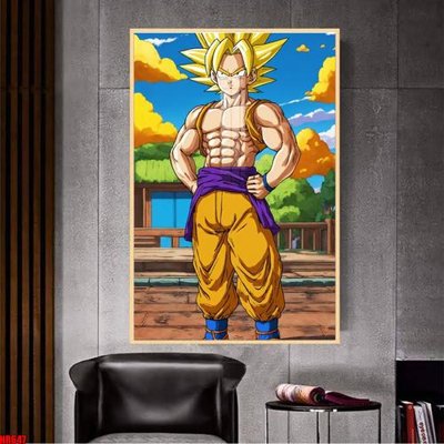 File PSD File tranh hoạt hình Anime 7 viên ngọc rồng Dragon Ball NR647 (gốc) cho designer