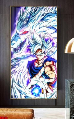 File tranh File tranh hoạt hình Anime 7 viên ngọc rồng Dragon Ball NR656 (file gốc) chủ đề phong thủy