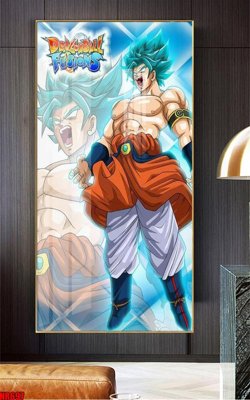 File gốc File tranh hoạt hình Anime 7 viên ngọc rồng Dragon Ball NR697 (trang trí) cho phòng khách