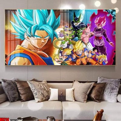 Tải file gốc File tranh hoạt hình Anime 7 viên ngọc rồng Dragon Ball NR714 (in bạt) quảng cáo