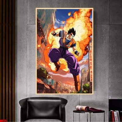 File in trần File tranh hoạt hình Anime 7 viên ngọc rồng Dragon Ball NR771 (bản gốc) mây trời