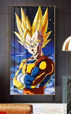 File ảnh File tranh hoạt hình Anime 7 viên ngọc rồng Dragon Ball NR774 (gốc) in Hiflex