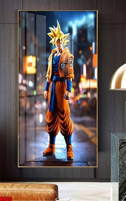 File gốc in tráng gương File tranh hoạt hình Anime 7 viên ngọc rồng Dragon Ball NR786 chi tiết