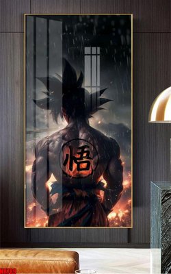 File tranh trang trí File tranh hoạt hình Anime 7 viên ngọc rồng Dragon Ball NR789 (tải file gốc)