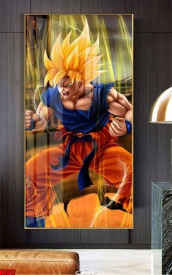 File tranh PSD File tranh hoạt hình Anime 7 viên ngọc rồng Dragon Ball NR817 chất lượng cao