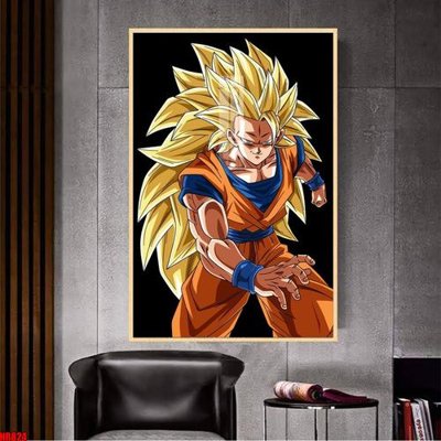 File PSD File tranh hoạt hình Anime 7 viên ngọc rồng Dragon Ball NR824 (gốc) tách lớp chi tiết