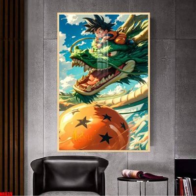 Download file File tranh hoạt hình Anime 7 viên ngọc rồng Dragon Ball NR839 (gốc) in mica ốp bếp