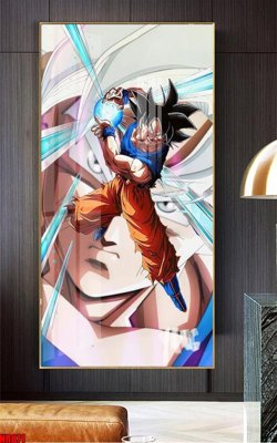 Ảnh gốc file in lụa File tranh hoạt hình Anime 7 viên ngọc rồng Dragon Ball NR871 chi tiết