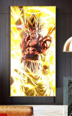 File in trần File tranh hoạt hình Anime 7 viên ngọc rồng Dragon Ball NR932 (bản gốc 3D) sống động