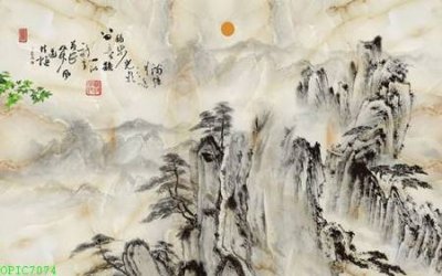 File gốc in ấn File in pvc vân đá cẩm thạch OPIC7074 độ phân giải cao