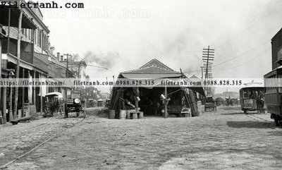 Download file gốc Old French Market_ 1890s (in mica) trang trí