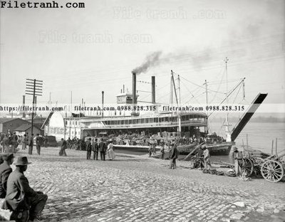 File gốc Old Man River_ 1900 (dành cho trang trí nội thất)