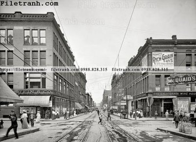 Tải file Our Town_ 1905 (gốc) làm tranh trang trí