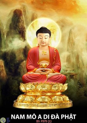 File gốc in ấn File phật giáo P375 độ phân giải cao