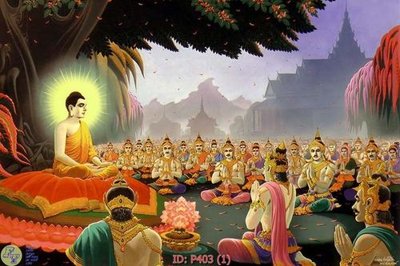 File tranh File phật giáo P403 (bản gốc) treo phòng ăn