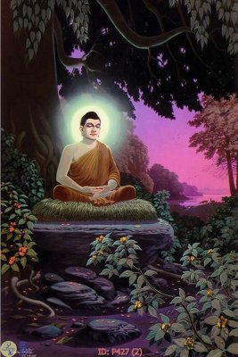 File tranh File phật giáo P427 (ảnh gốc) in trần xuyên sáng