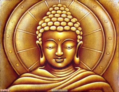 File gốc File phật giáo thần tài P549 (in tráng gương) sang trọng